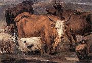 Nicolaes Pietersz. Berchem Animal Study Spain oil painting artist
